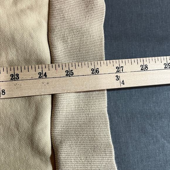 Saint Kaizen Hoodie Sweatshirt Mens Size 2XL Tan Bible Verses Logo Graphic Print - Picture 13 of 14